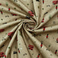Digitally Printed 100% Cotton Panama Fabric | 55" (140cm) Wide 190gsm Craft & Home Décor Material – Sold by the Meter