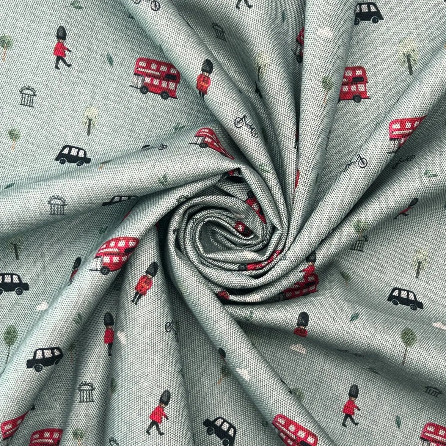 Digitally Printed 100% Cotton Panama Fabric | 55" (140cm) Wide 190gsm Craft & Home DÃ©cor Material â€“ Sold by the Meter