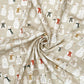 Digitally Printed 100% Cotton Panama Fabric | 55" (140cm) Wide 190gsm Craft & Home Décor Material – Sold by the Meter