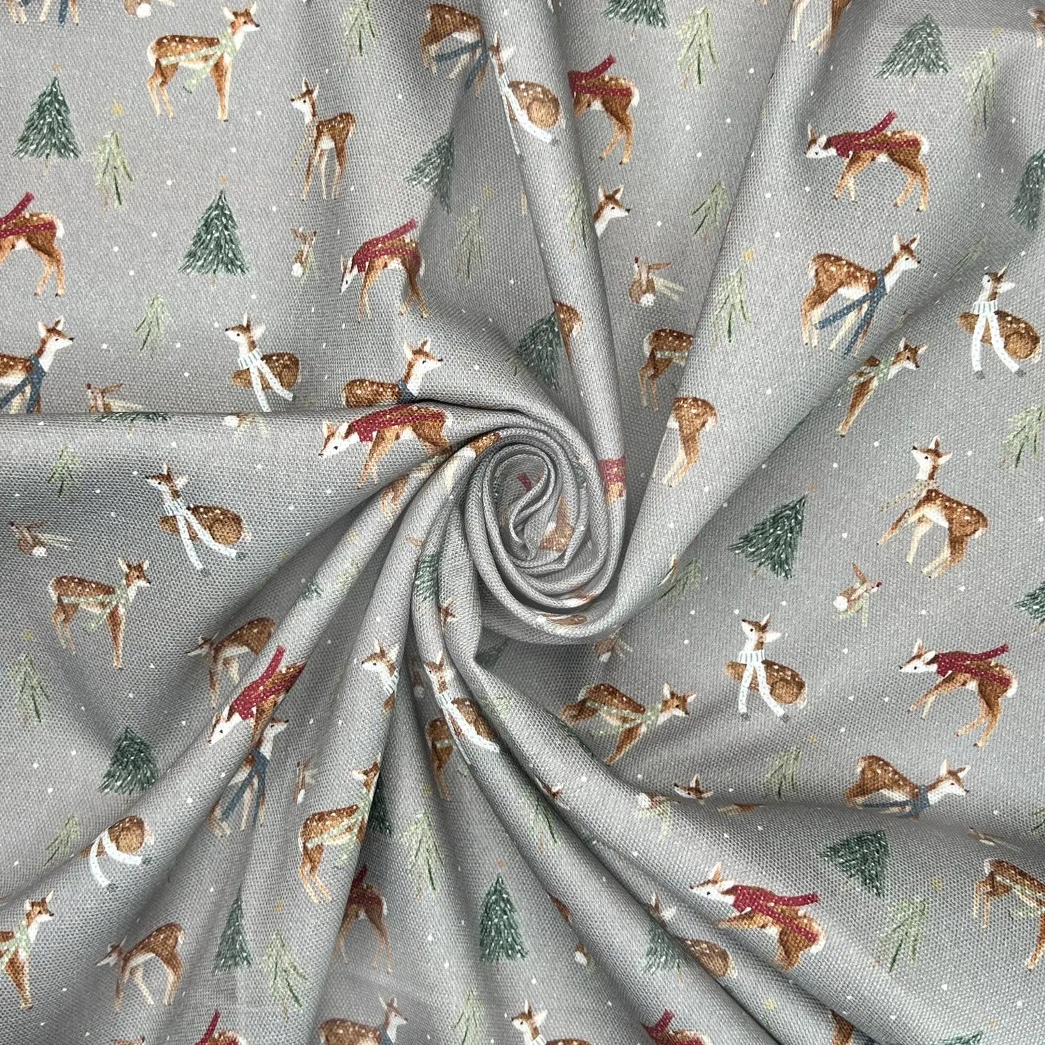 Digitally Printed 100% Cotton Panama Fabric | 55" (140cm) Wide 190gsm Craft & Home DÃ©cor Material â€“ Sold by the Meter