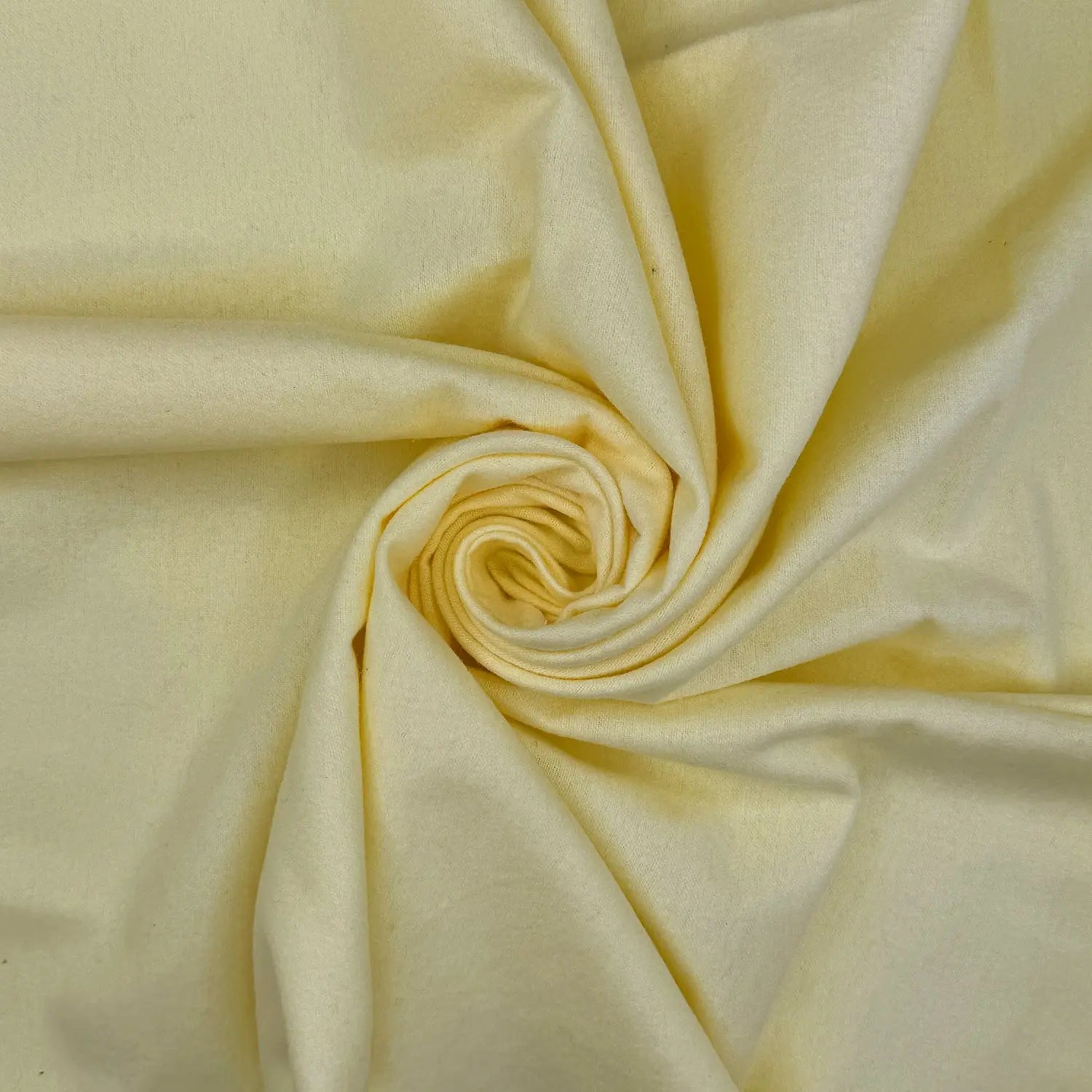 Plain Winceyette Fabric | Soft Brushed 100% Cotton Flannelette 43" (110cm) Wide – Sold by the Meter