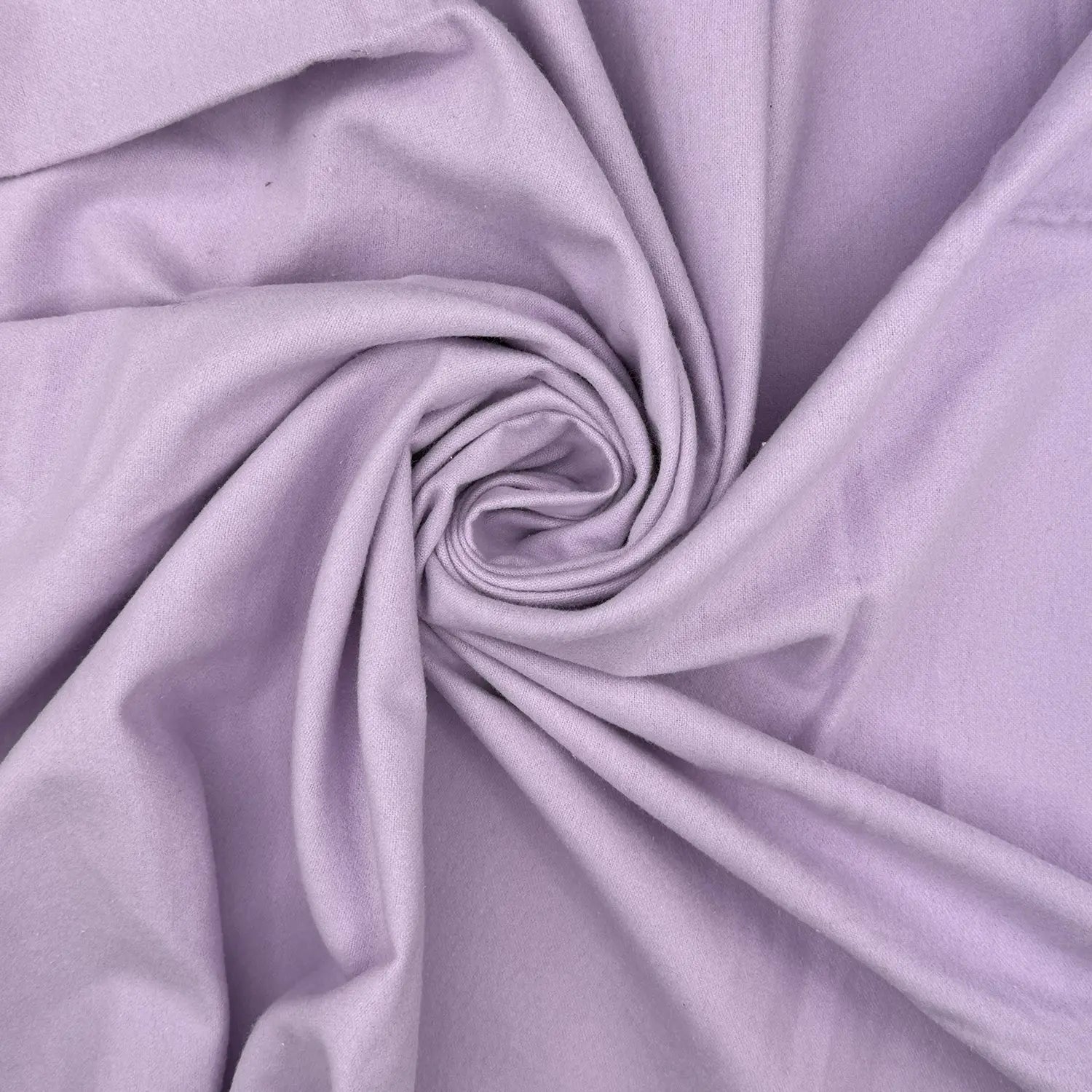 Plain Winceyette Fabric | Soft Brushed 100% Cotton Flannelette 43" (110cm) Wide â€“ Sold by the Meter