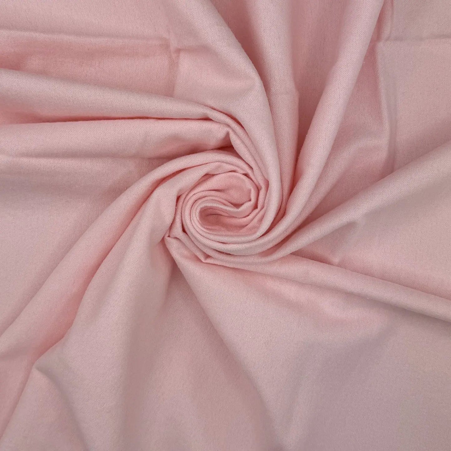 Plain Winceyette Fabric | Soft Brushed 100% Cotton Flannelette 43" (110cm) Wide – Sold by the Meter