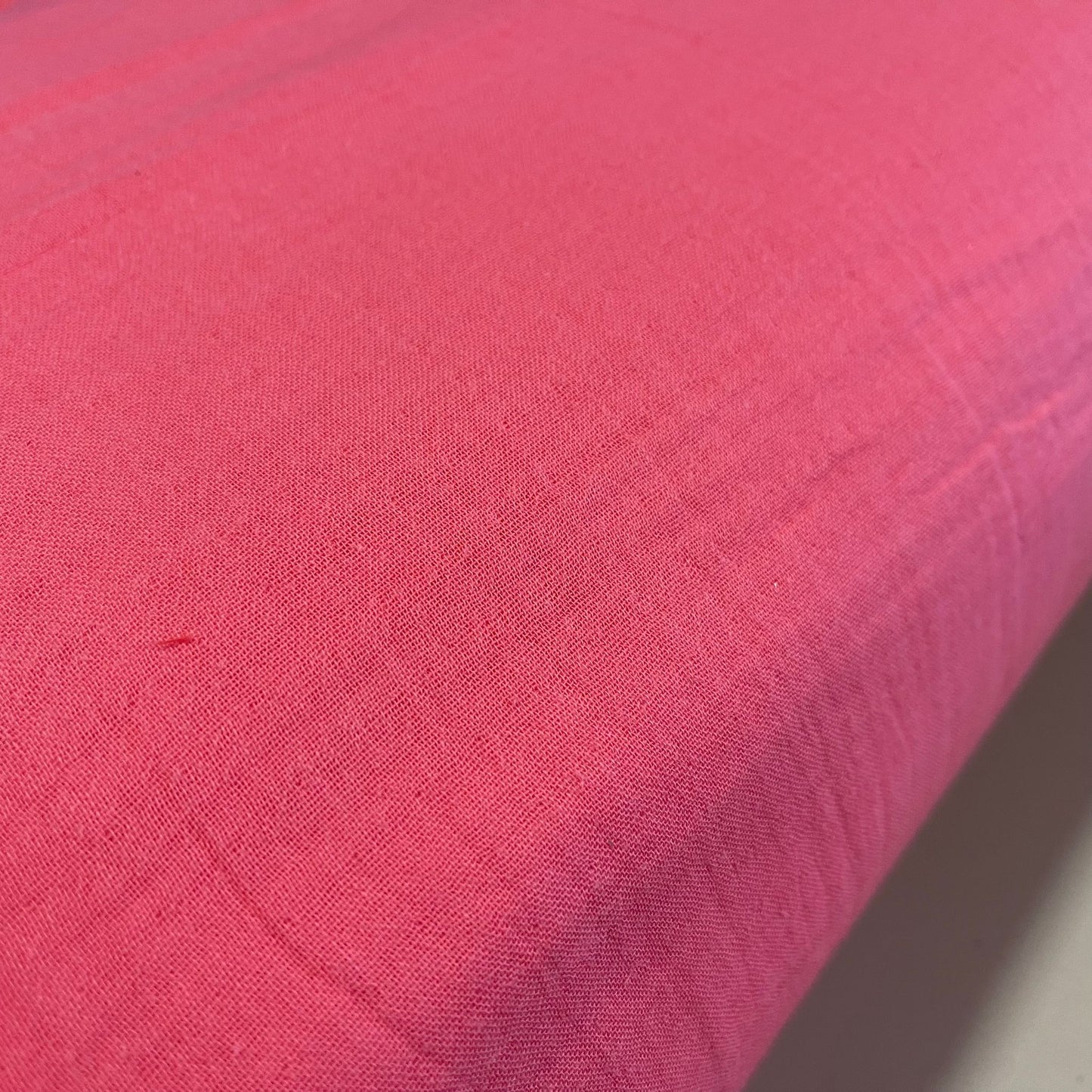 Rosa Double Gauze 100% Baumwolle Stoff Kleid Doppeltuch Musselin Material Meter 58"