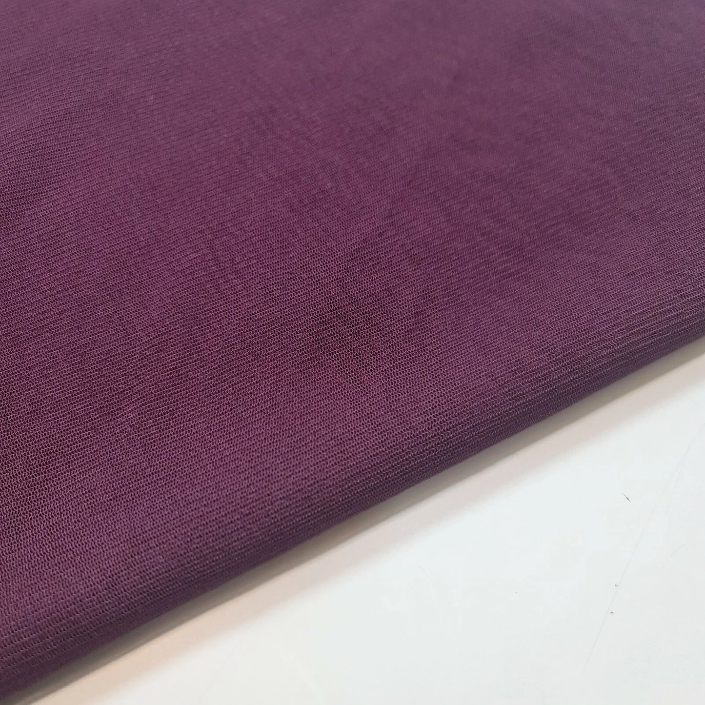 Plum Plain Power Mesh 4 Way Stretch Fabric Net Dress Craft Costume Material 58" By The Meter