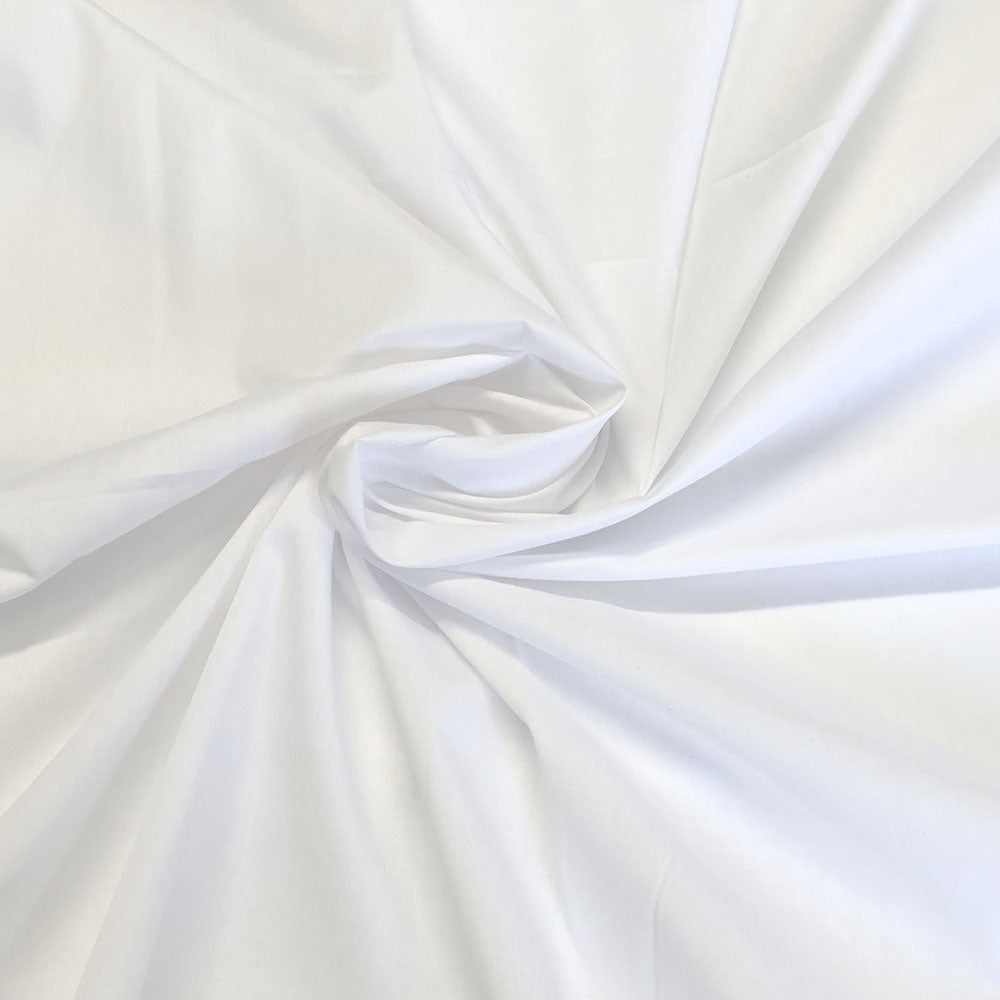 Polycotton Plain Dyed Fabric | 44" (112cm) Wide Lightweight Poly Cotton – Sold by the Meter