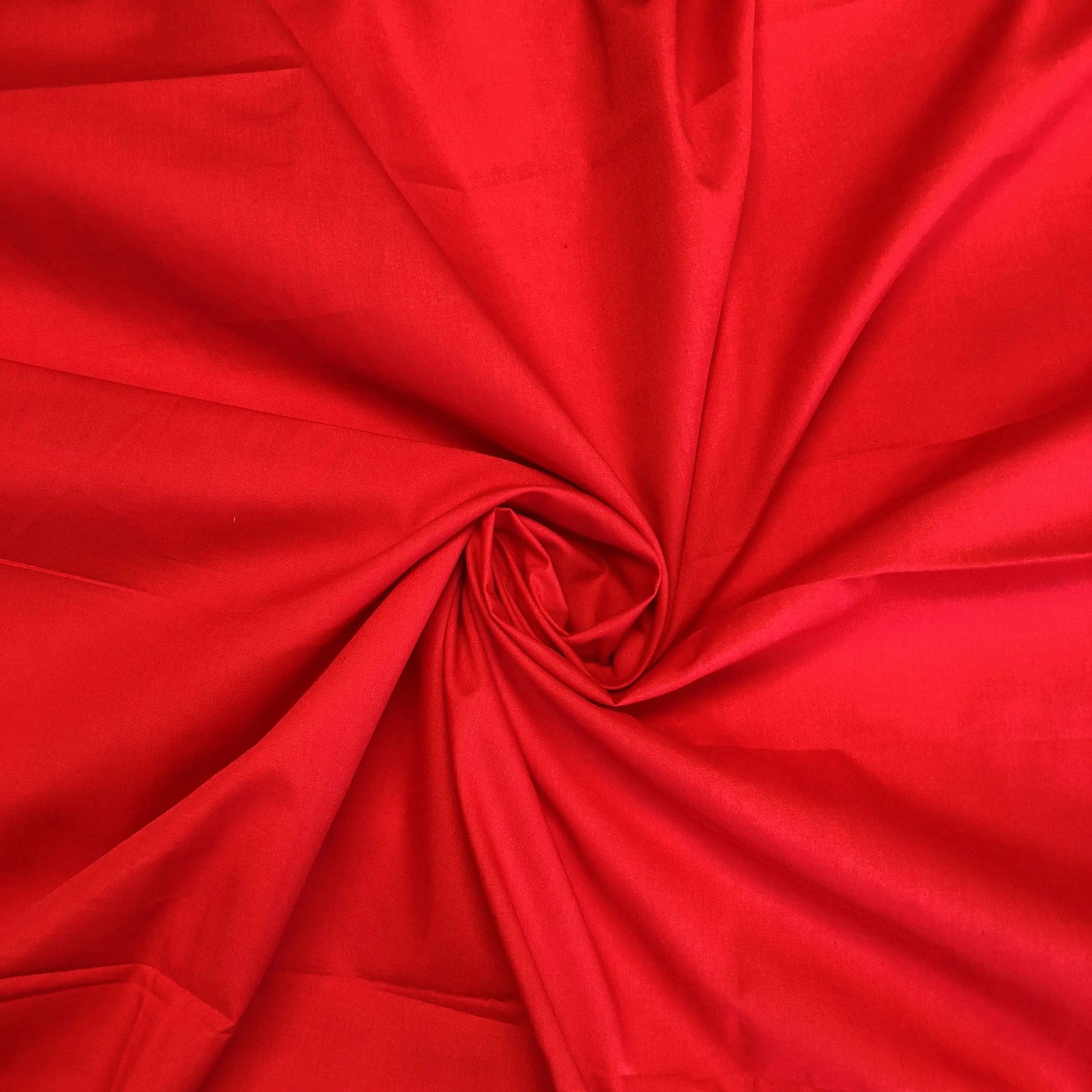 Polycotton Plain Dyed Fabric | 44" (112cm) Wide Lightweight Poly Cotton â€“ Sold by the Meter