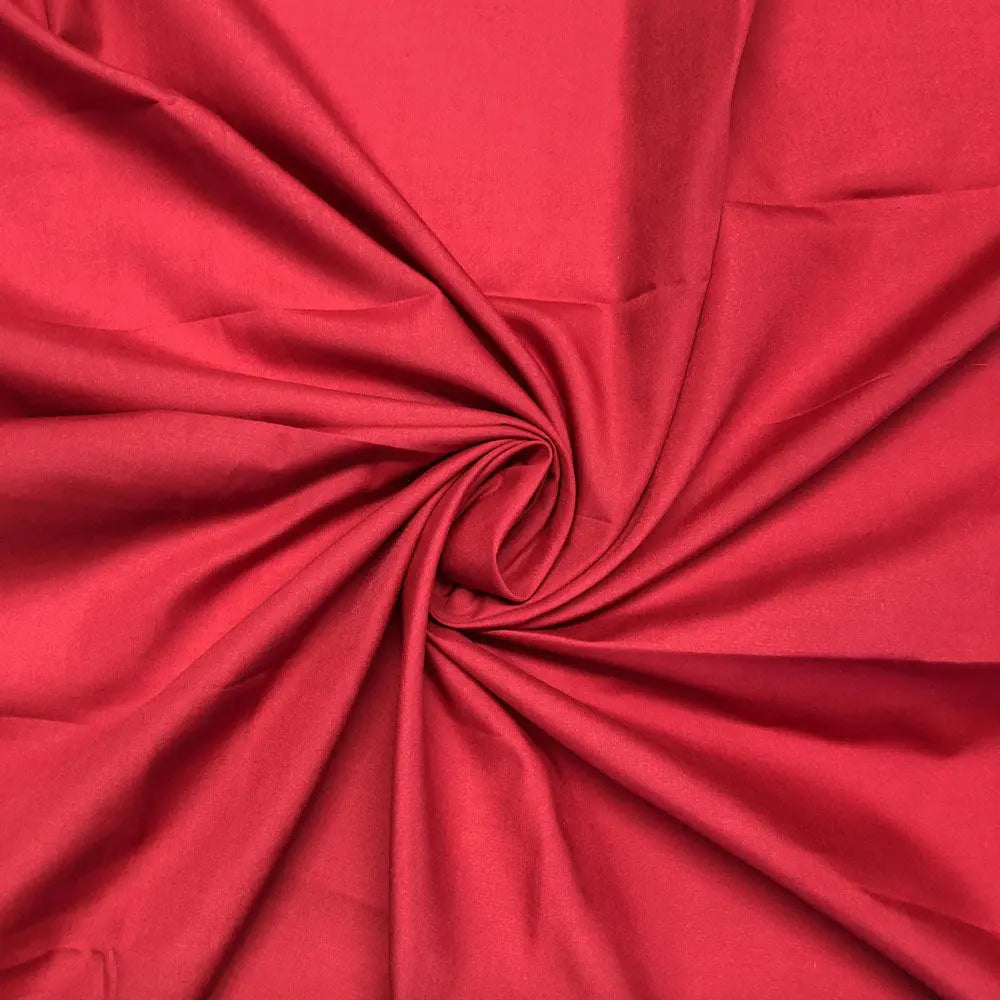 Polycotton Plain Dyed Fabric | 44" (112cm) Wide Lightweight Poly Cotton â€“ Sold by the Meter