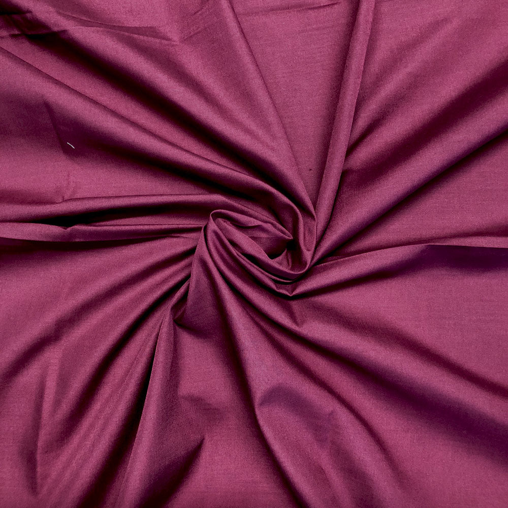 Polycotton Plain Dyed Fabric | 44" (112cm) Wide Lightweight Poly Cotton – Sold by the Meter