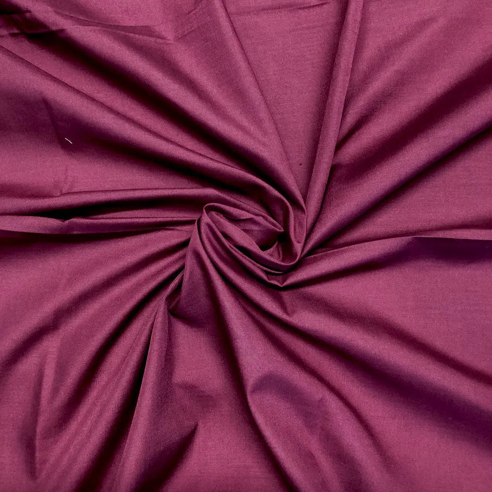 Polycotton Plain Dyed Fabric | 44" (112cm) Wide Lightweight Poly Cotton â€“ Sold by the Meter
