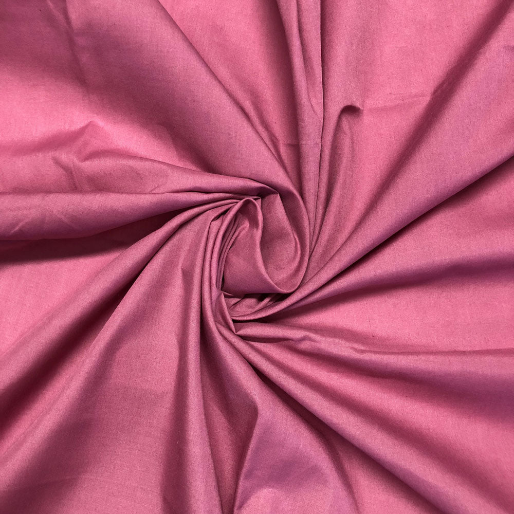 Polycotton Plain Dyed Fabric | 44" (112cm) Wide Lightweight Poly Cotton – Sold by the Meter