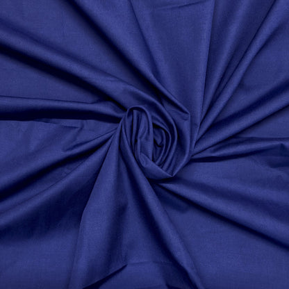 Polycotton Plain Dyed Fabric | 44" (112cm) Wide Lightweight Poly Cotton – Sold by the Meter