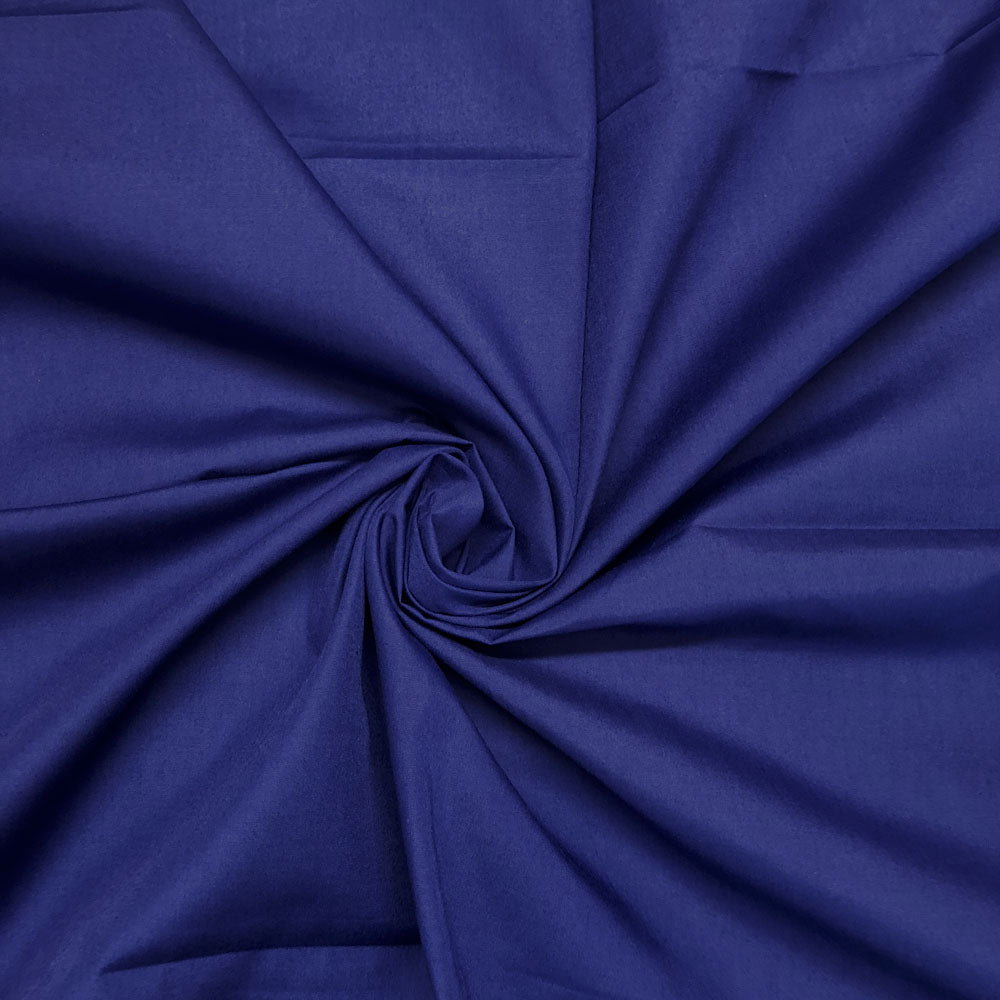 Polycotton Plain Dyed Fabric | 44" (112cm) Wide Lightweight Poly Cotton – Sold by the Meter