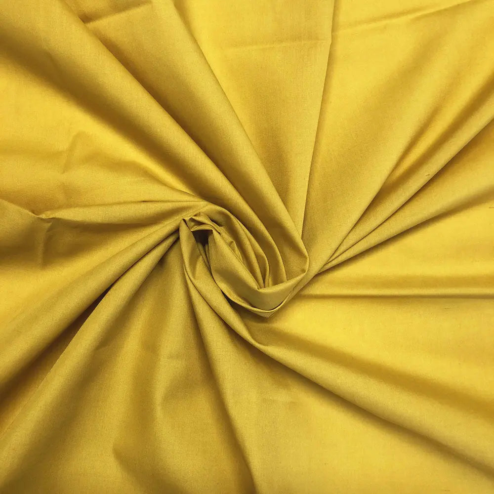 Polycotton Plain Dyed Fabric | 44" (112cm) Wide Lightweight Poly Cotton â€“ Sold by the Meter