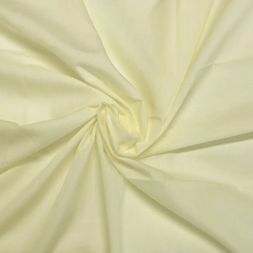 Polycotton Plain Dyed Fabric | 44" (112cm) Wide Lightweight Poly Cotton â€“ Sold by the Meter