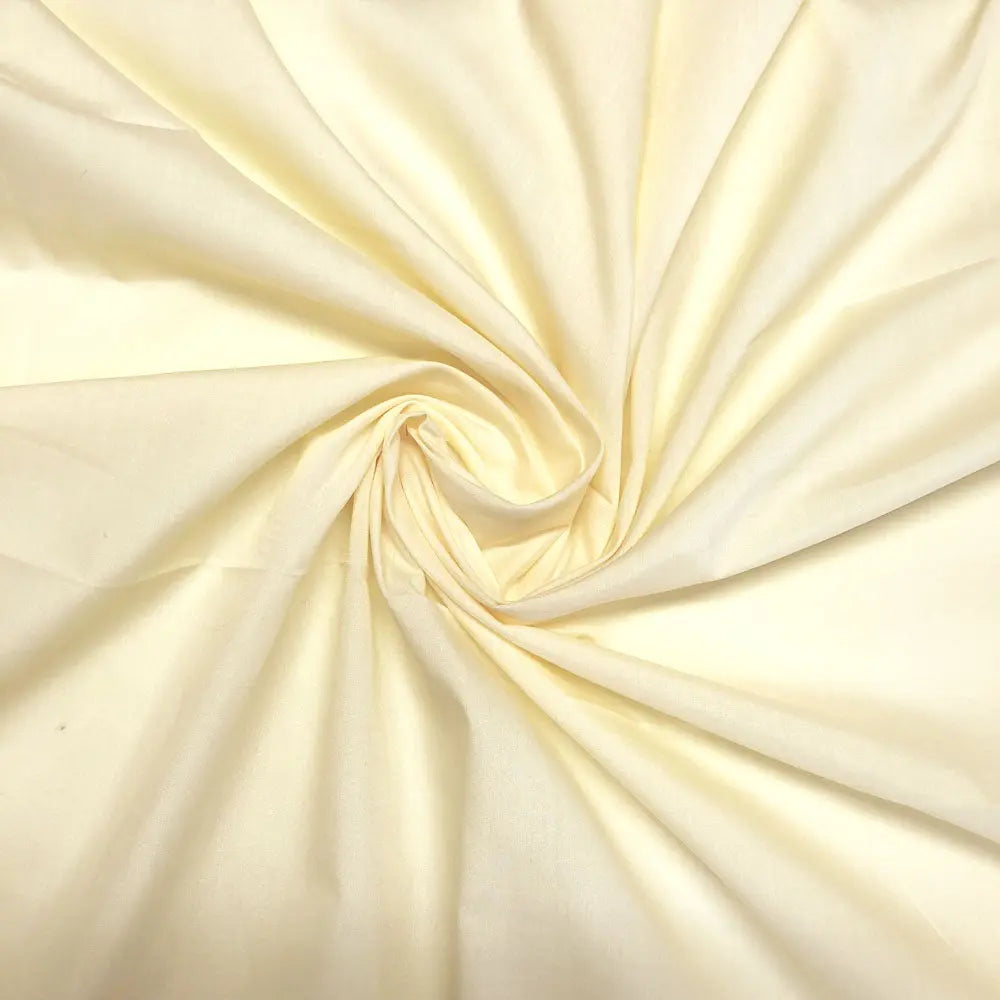 Polycotton Plain Dyed Fabric | 44" (112cm) Wide Lightweight Poly Cotton â€“ Sold by the Meter