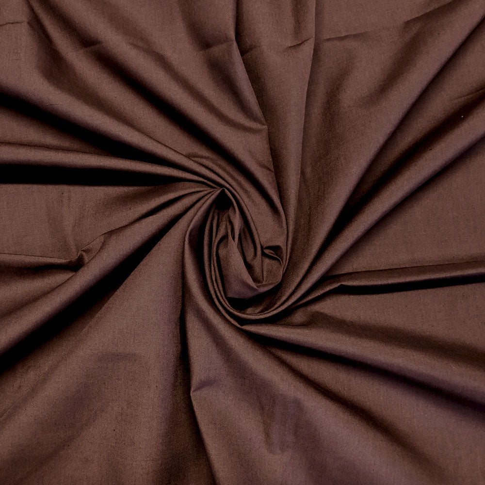 Polycotton Plain Dyed Fabric | 44" (112cm) Wide Lightweight Poly Cotton – Sold by the Meter