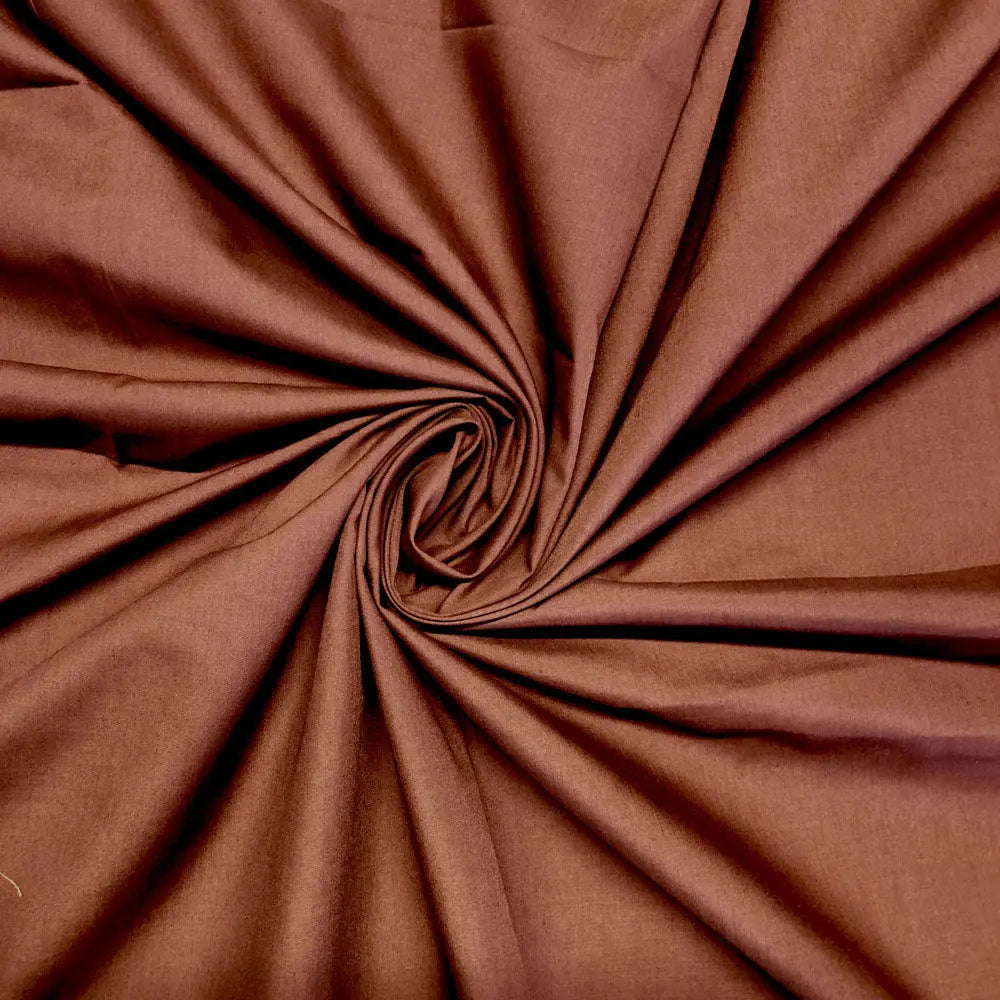 Polycotton Plain Dyed Fabric | 44" (112cm) Wide Lightweight Poly Cotton â€“ Sold by the Meter