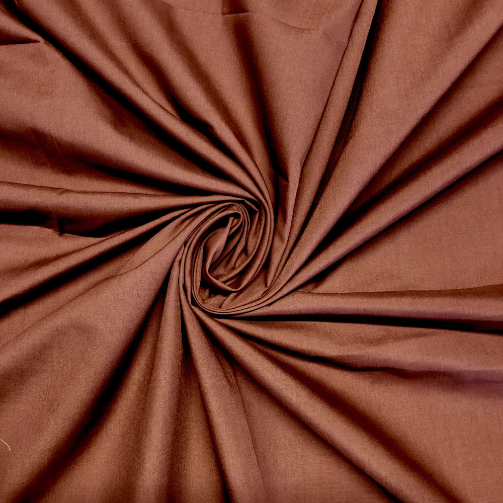 Polycotton Plain Dyed Fabric | 44" (112cm) Wide Lightweight Poly Cotton – Sold by the Meter