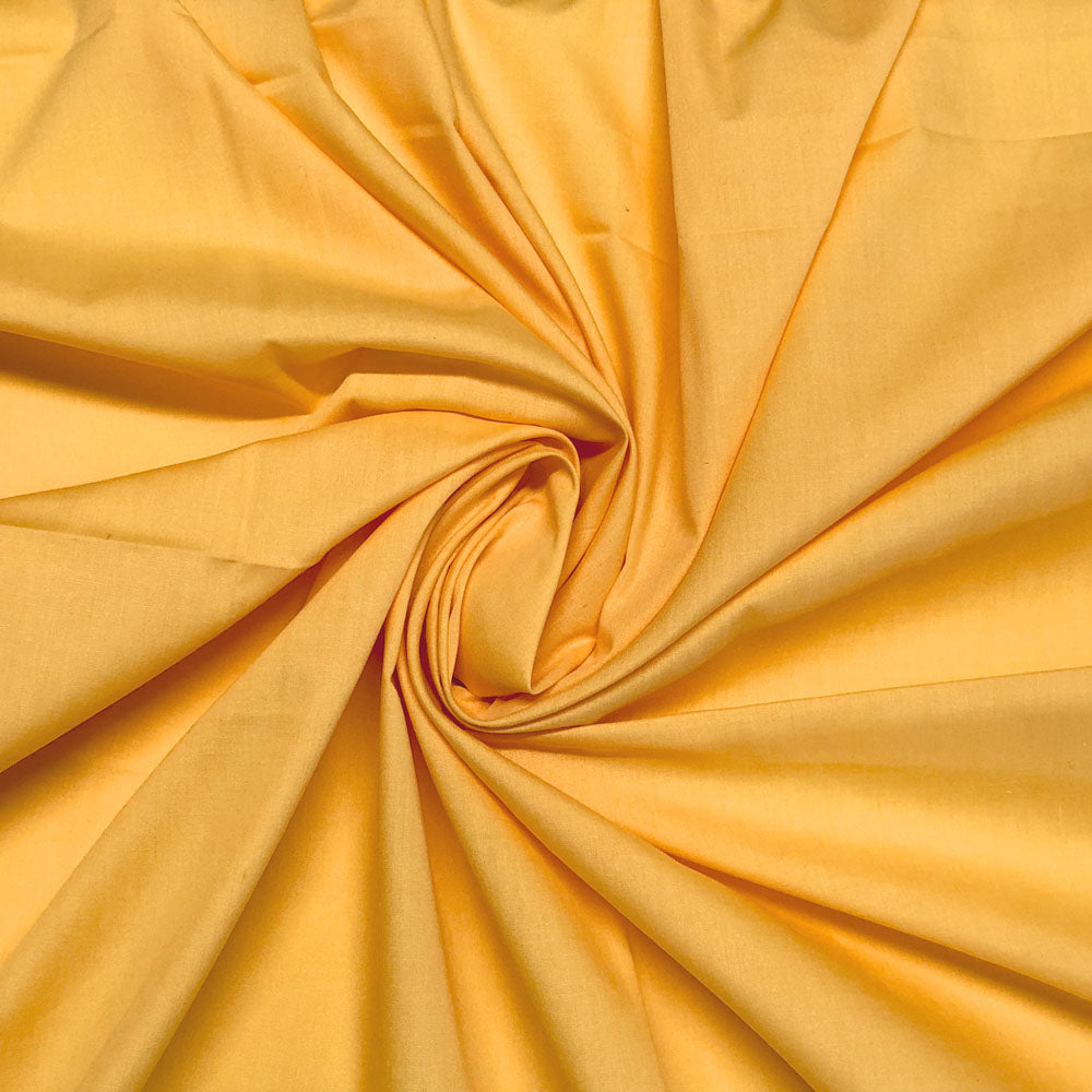 Polycotton Plain Dyed Fabric | 44" (112cm) Wide Lightweight Poly Cotton – Sold by the Meter