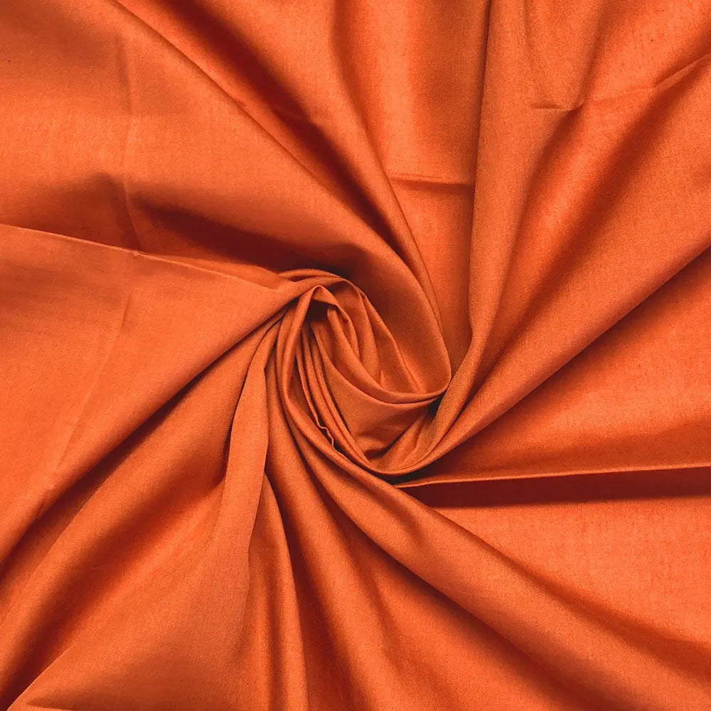 Polycotton Plain Dyed Fabric | 44" (112cm) Wide Lightweight Poly Cotton â€“ Sold by the Meter