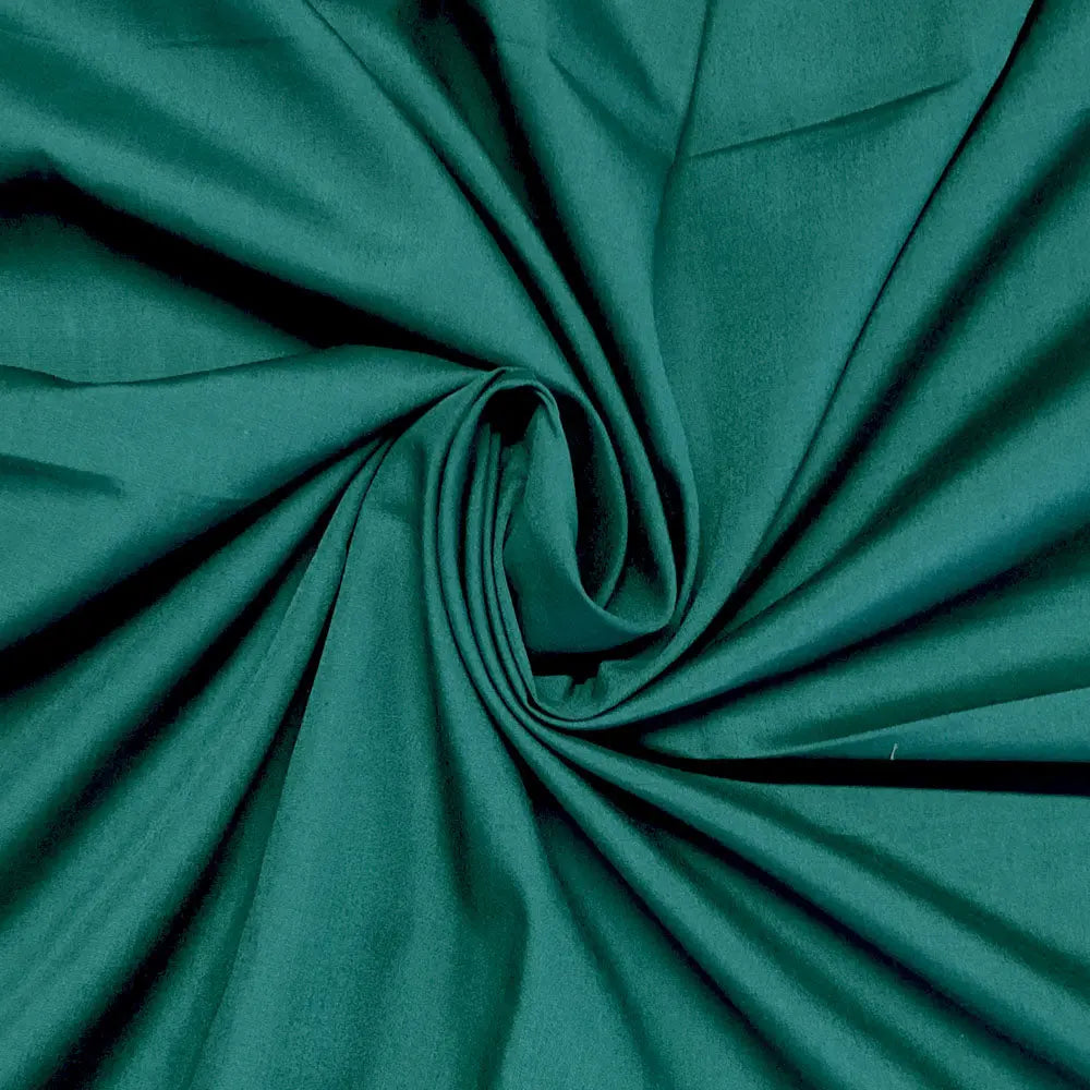 Polycotton Plain Dyed Fabric | 44" (112cm) Wide Lightweight Poly Cotton â€“ Sold by the Meter