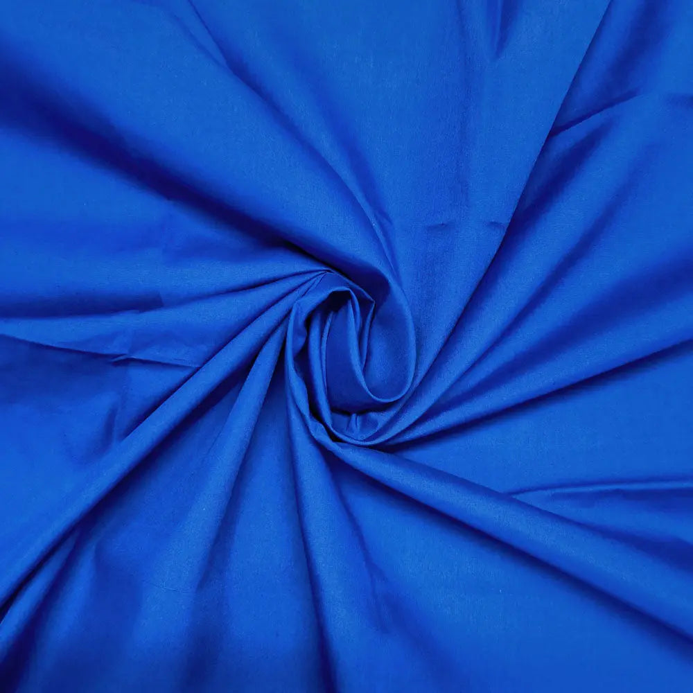 Polycotton Plain Dyed Fabric | 44" (112cm) Wide Lightweight Poly Cotton â€“ Sold by the Meter