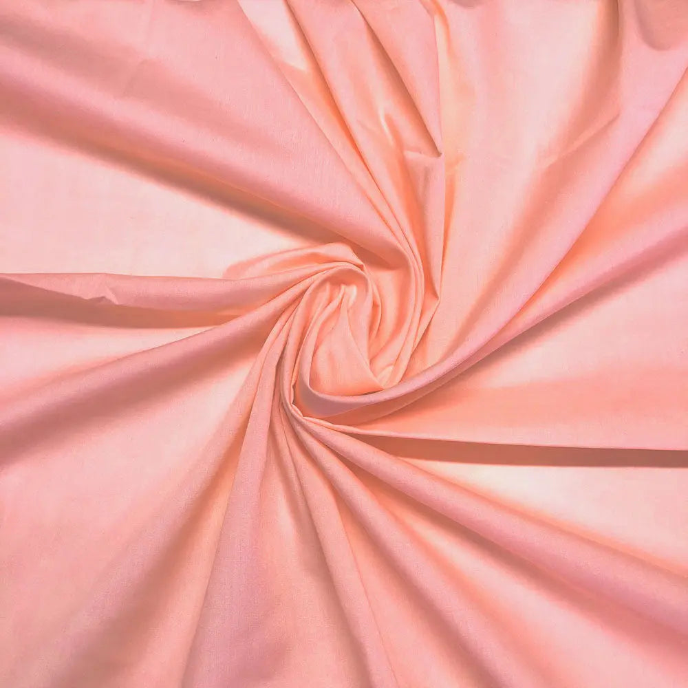 Polycotton Plain Dyed Fabric | 44" (112cm) Wide Lightweight Poly Cotton â€“ Sold by the Meter