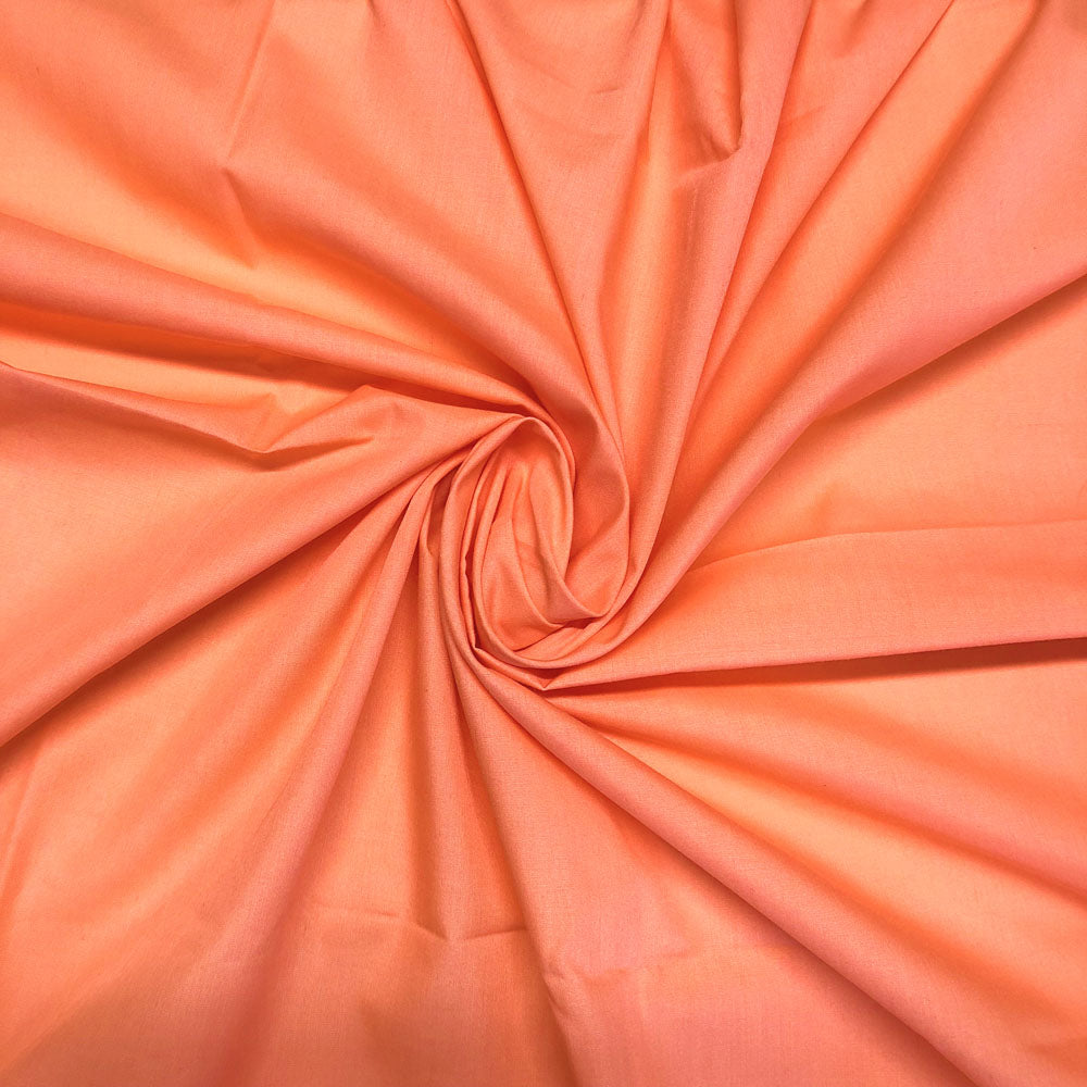 Polycotton Plain Dyed Fabric | 44" (112cm) Wide Lightweight Poly Cotton – Sold by the Meter