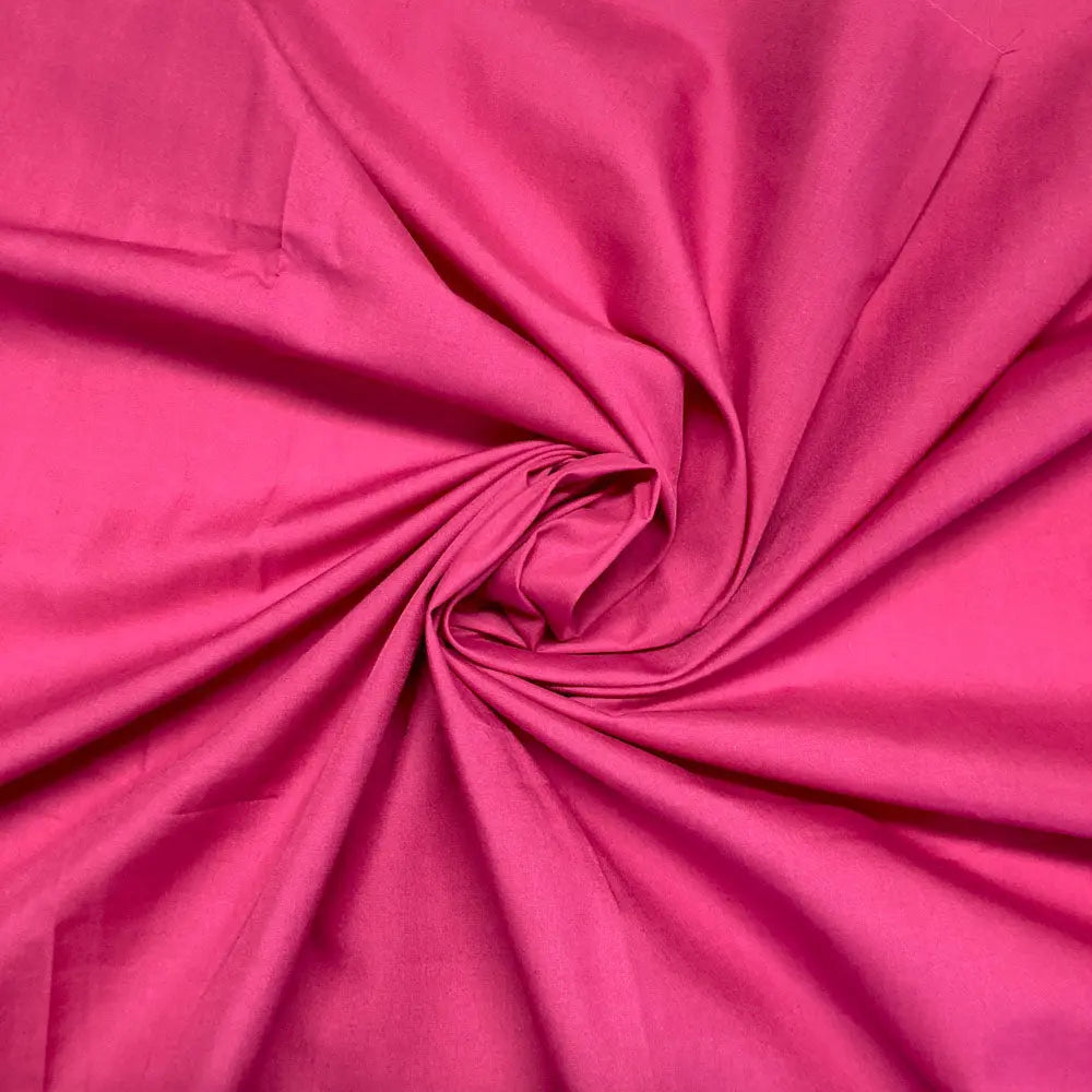 Polycotton Plain Dyed Fabric | 44" (112cm) Wide Lightweight Poly Cotton â€“ Sold by the Meter