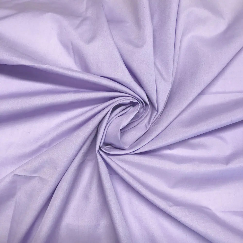 Polycotton Plain Dyed Fabric | 44" (112cm) Wide Lightweight Poly Cotton â€“ Sold by the Meter