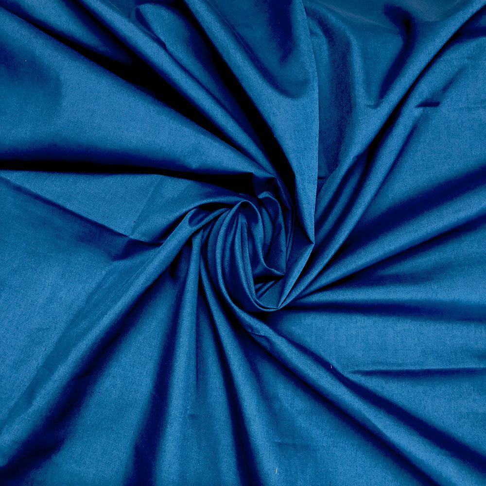 Polycotton Plain Dyed Fabric | 44" (112cm) Wide Lightweight Poly Cotton – Sold by the Meter