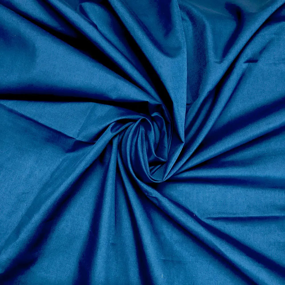 Polycotton Plain Dyed Fabric | 44" (112cm) Wide Lightweight Poly Cotton â€“ Sold by the Meter