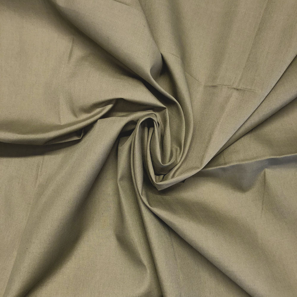 Polycotton Plain Dyed Fabric | 44" (112cm) Wide Lightweight Poly Cotton – Sold by the Meter