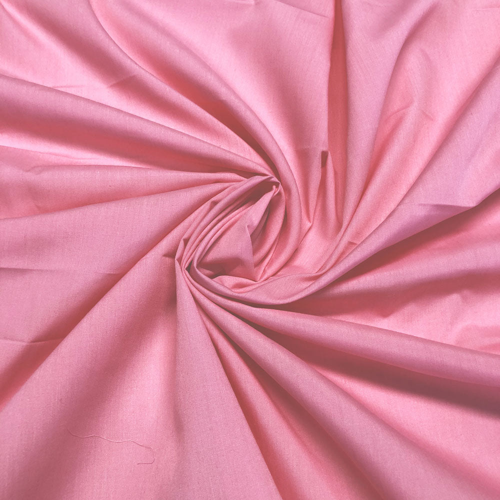 Polycotton Plain Dyed Fabric | 44" (112cm) Wide Lightweight Poly Cotton – Sold by the Meter