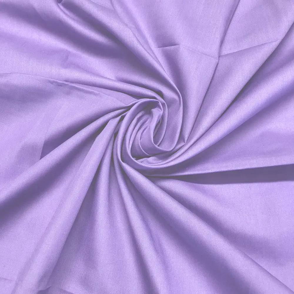 Polycotton Plain Dyed Fabric | 44" (112cm) Wide Lightweight Poly Cotton â€“ Sold by the Meter