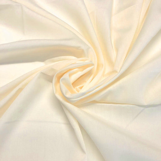Polycotton Plain Dyed Fabric | 60" (150cm) Wide Lightweight Poly Cotton – Sold by the Meter