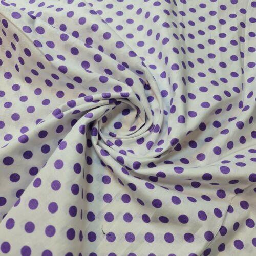 Kingfisher Pea Pin Spot Polka 100 % Baumwolle Batist Stoff Handwerk Quilten Patchwork Material Meter 44"