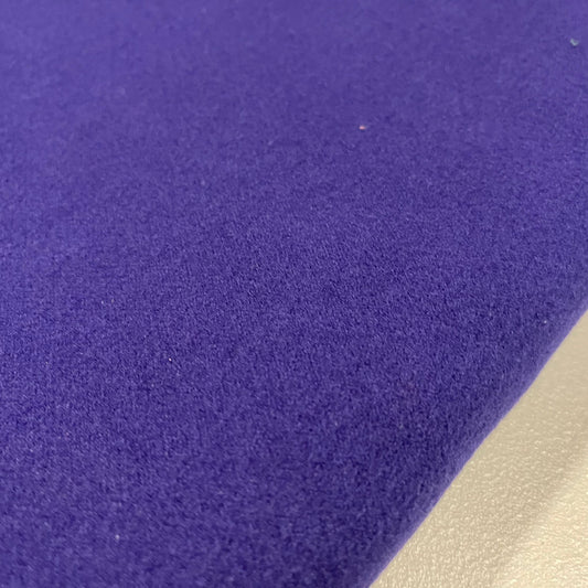 Purple Plain Dyed Washable Wool Fabric Ideal For Coats and Scarfs 58" Wide By The Meter
