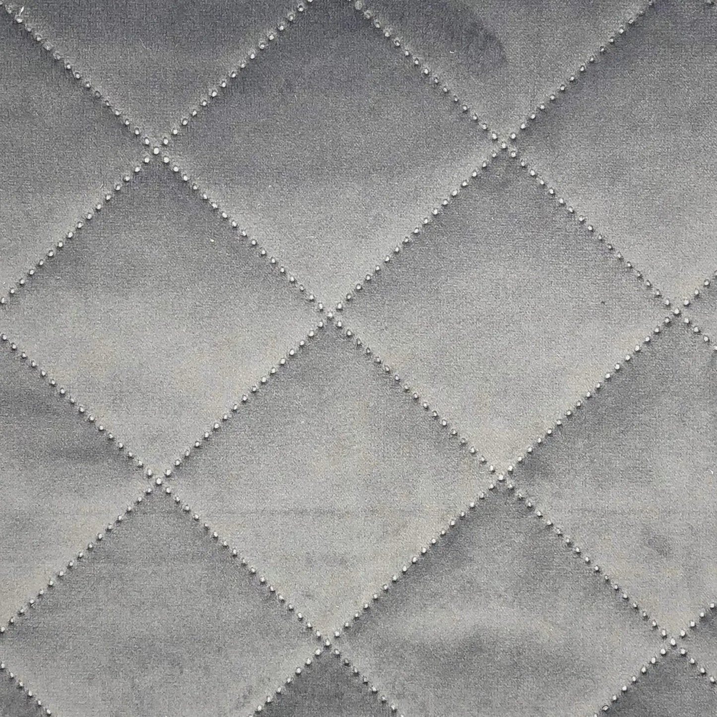 Quilted Velvet Upholstery Fabric | Soft Quilted Velvet 57" (145cm) Wide 290gsm 50,000 Martindale Curtain & Upholstery Material – Sold by the Meter