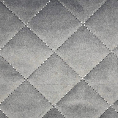 Quilted Velvet Upholstery Fabric | Soft Quilted Velvet 57" (145cm) Wide 290gsm 50,000 Martindale Curtain & Upholstery Material â€“ Sold by the Meter
