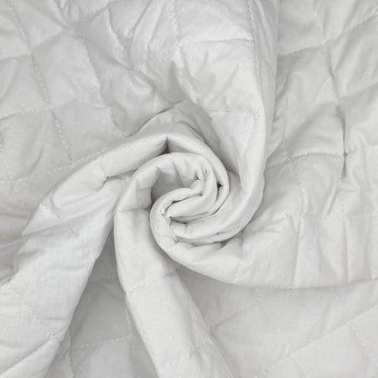 Quilted Polycotton Fabric | Diamond Quilted 45" (115cm) Wide with 2oz Wadding â€“ Sold by the Meter
