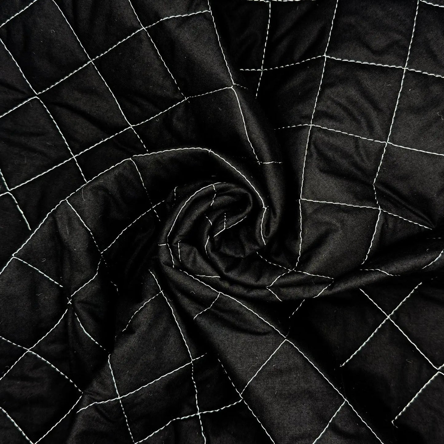 Quilted Polycotton Fabric | Diamond Quilted 45" (115cm) Wide with 2oz Wadding â€“ Sold by the Meter