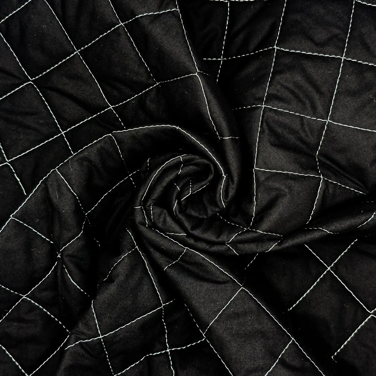 Quilted Polycotton Fabric | Diamond Quilted 45" (115cm) Wide with 2oz Wadding â€“ Sold by the Meter