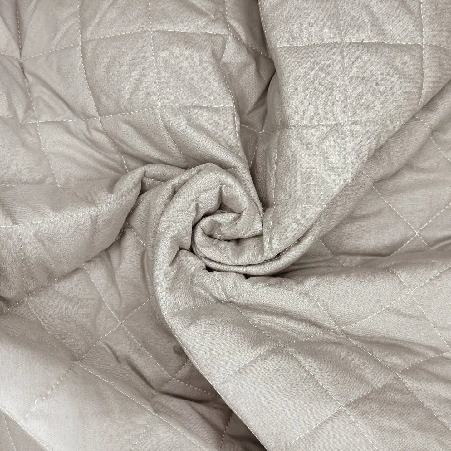 Quilted Polycotton Fabric | Diamond Quilted 45" (115cm) Wide with 2oz Wadding â€“ Sold by the Meter