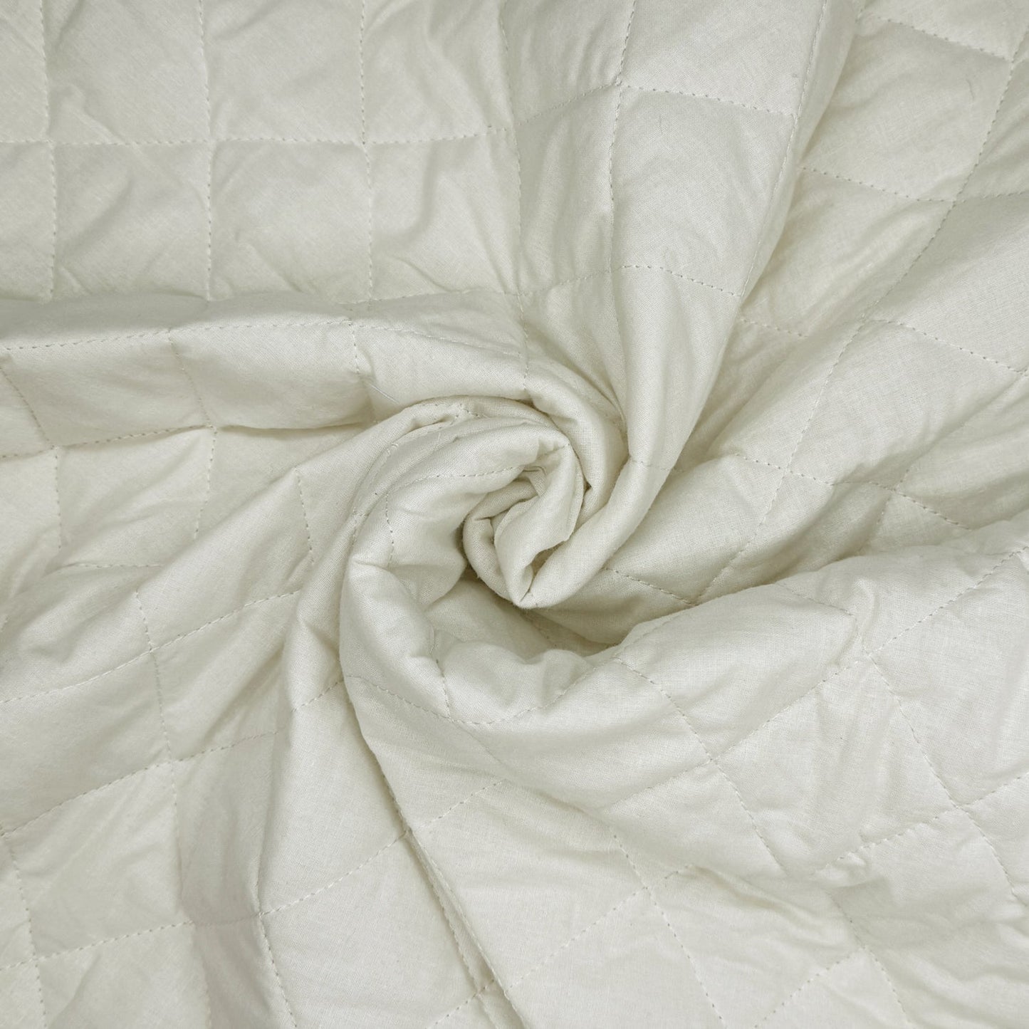 Quilted Polycotton Fabric | Diamond Quilted 45" (115cm) Wide with 2oz Wadding – Sold by the Meter