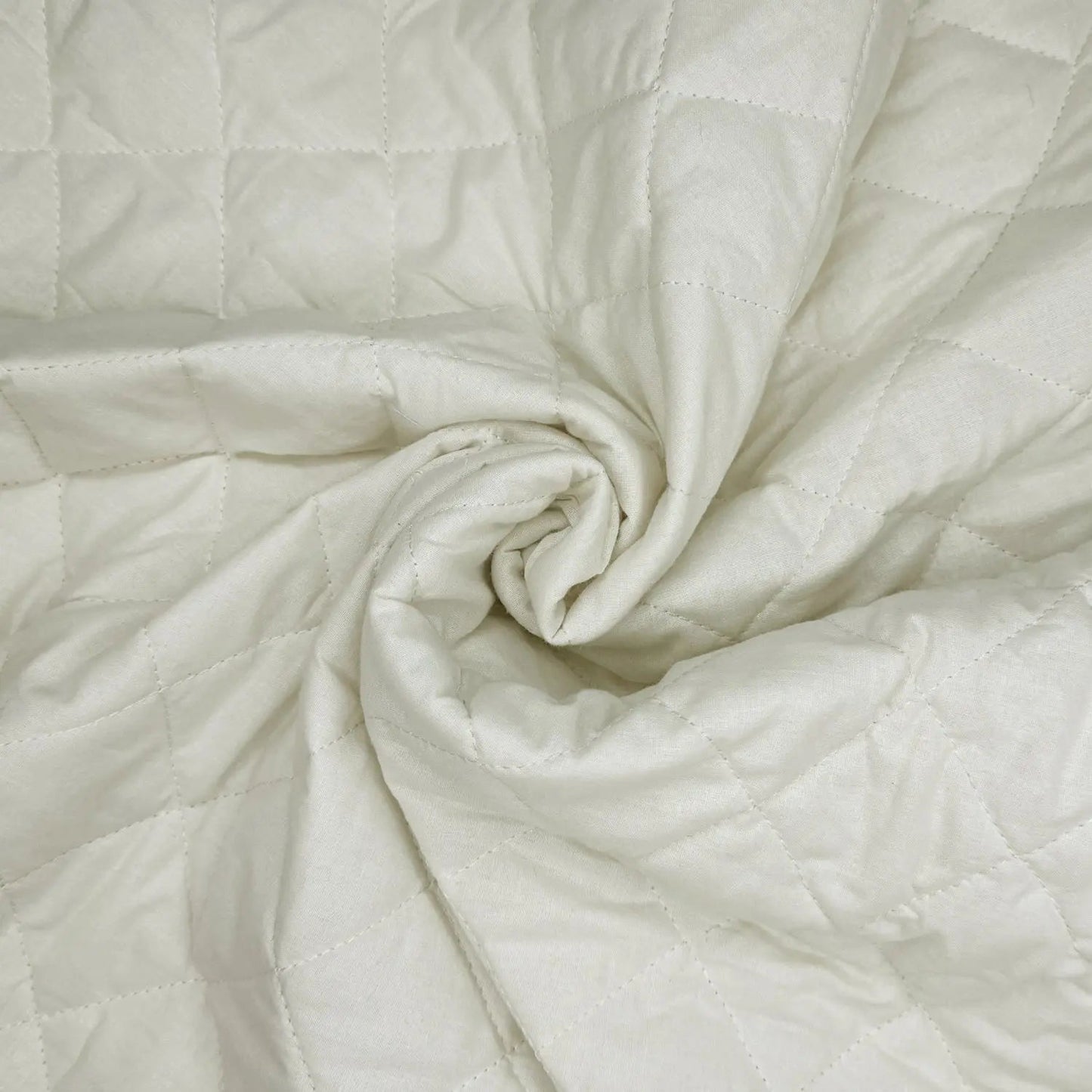Quilted Polycotton Fabric | Diamond Quilted 45" (115cm) Wide with 2oz Wadding â€“ Sold by the Meter