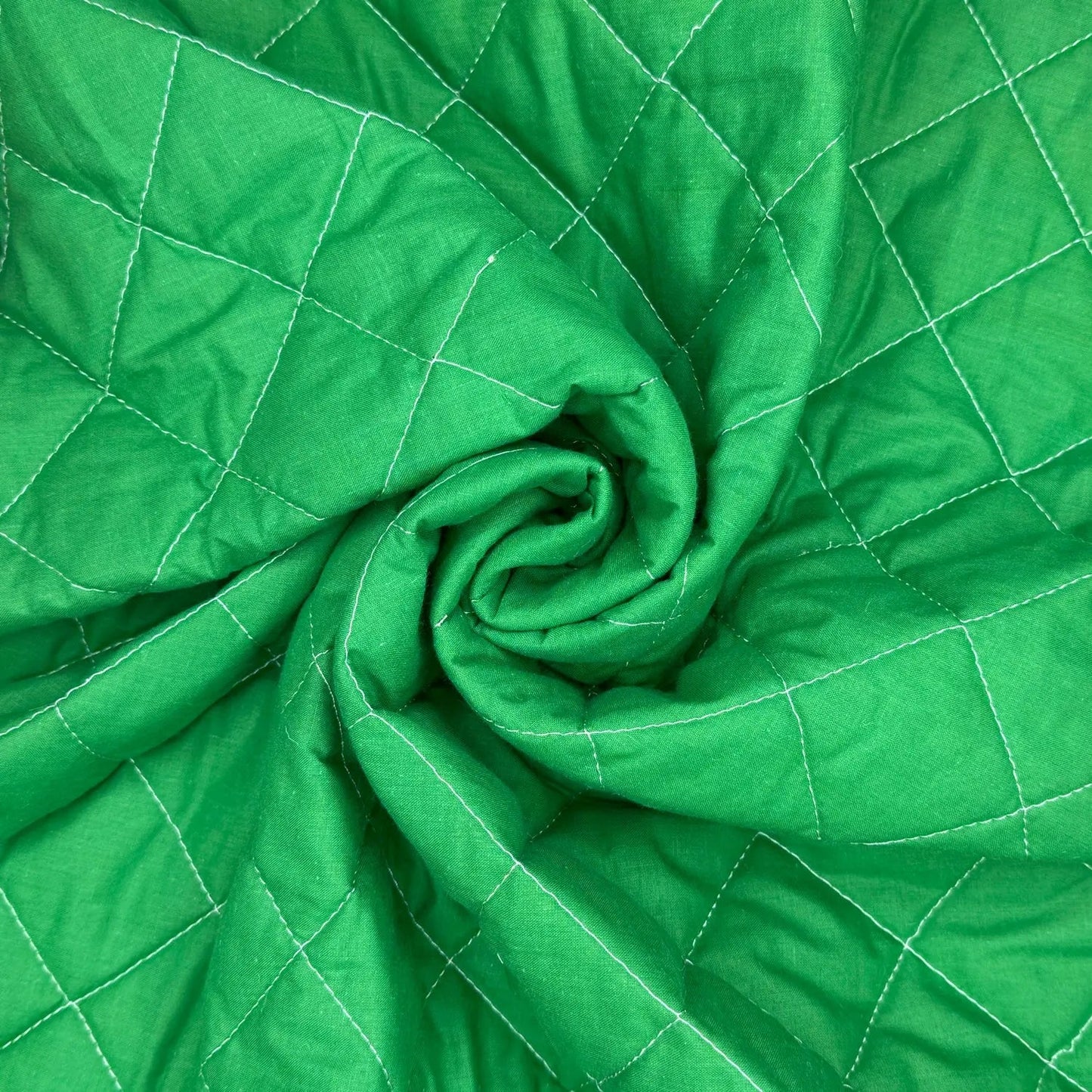 Quilted Polycotton Fabric | Diamond Quilted 45" (115cm) Wide with 2oz Wadding â€“ Sold by the Meter
