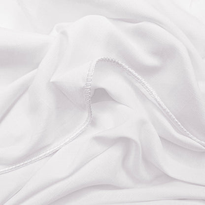 Lead Banded Semi Sheer Voile Fabric | 118" (300cm) Wide Drapery Voile – Sold by the Meter