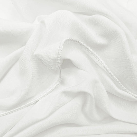Lead Banded Semi Sheer Voile Fabric | 118" (300cm) Wide Drapery Voile – Sold by the Meter
